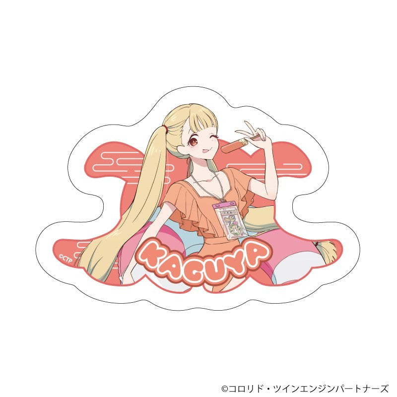裁形貼紙《超時空輝耀姬！》04/輝耀（全新繪製插畫）