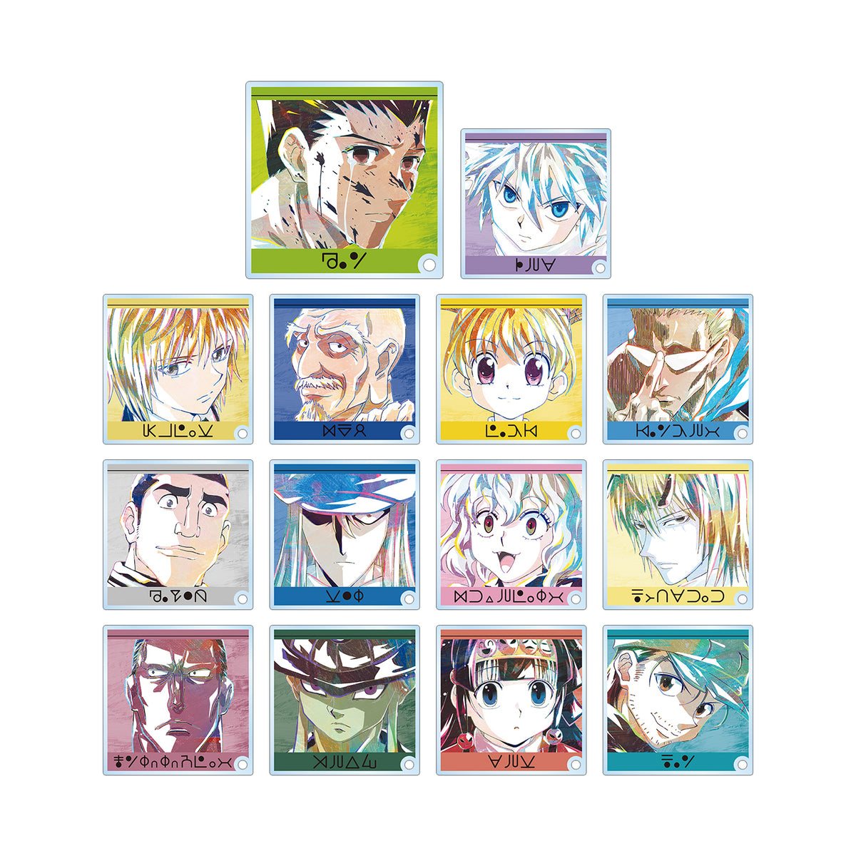 HUNTER×HUNTER Ani-Art Acrylic Stand Vol. 3 (Blind Box), 14 Varieties Total (Single Item)