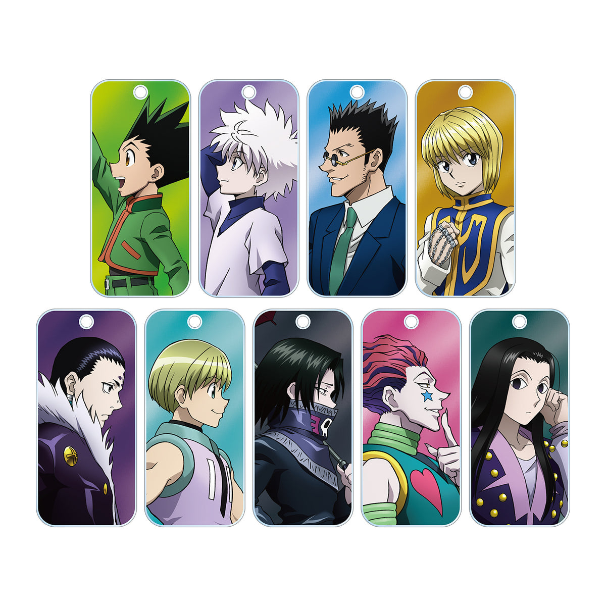 HUNTER×HUNTER New Illustration "Marching ver." Blind Box Acrylic Keychain (Random, 9 Styles Total) (Single Item)