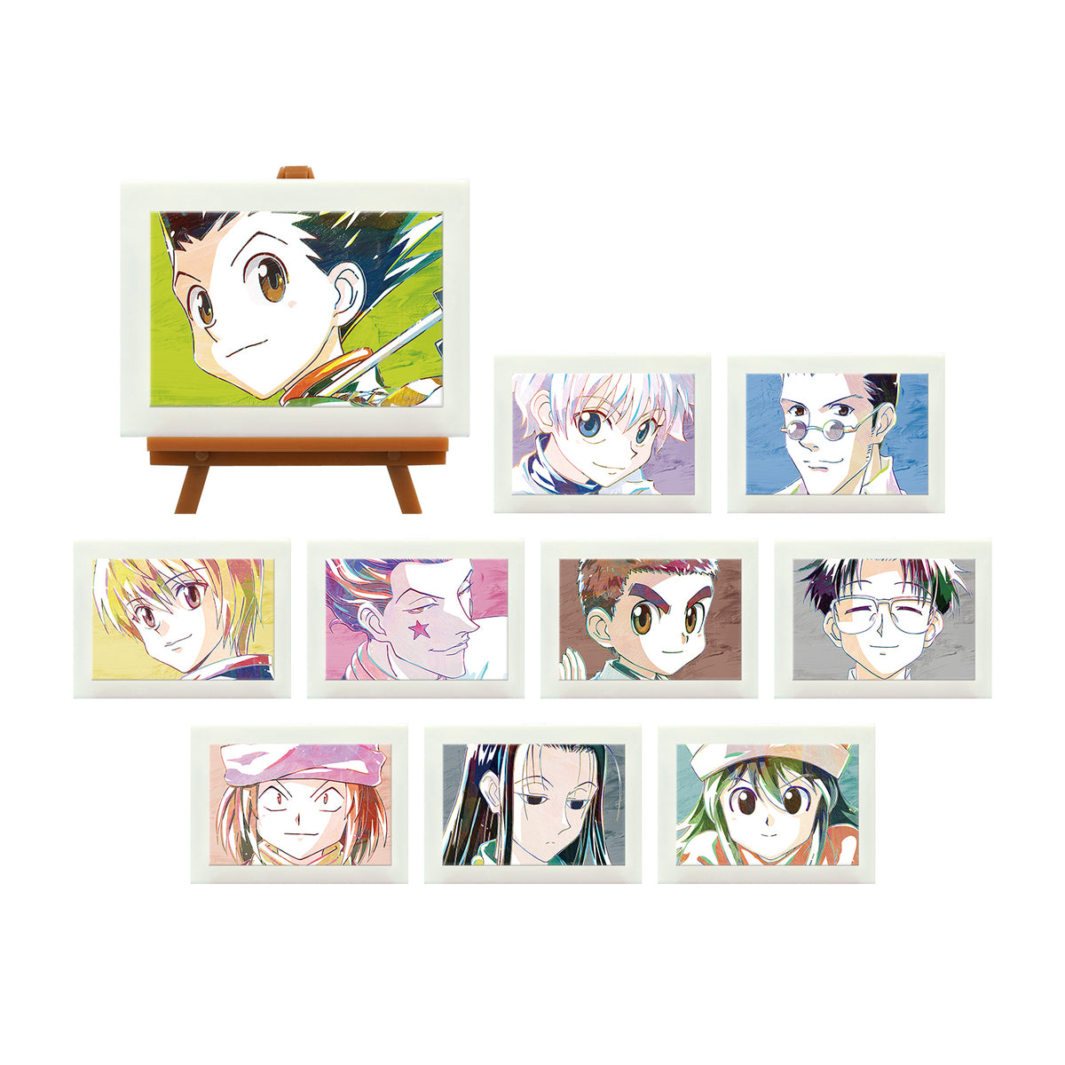 《HUNTER×HUNTER》盲抽 Ani-Art 迷你畫框 隨機 共10款 (單件)