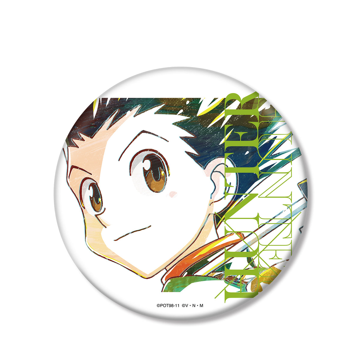 HUNTER×HUNTER Gon Ani-Art BIG Can Badge