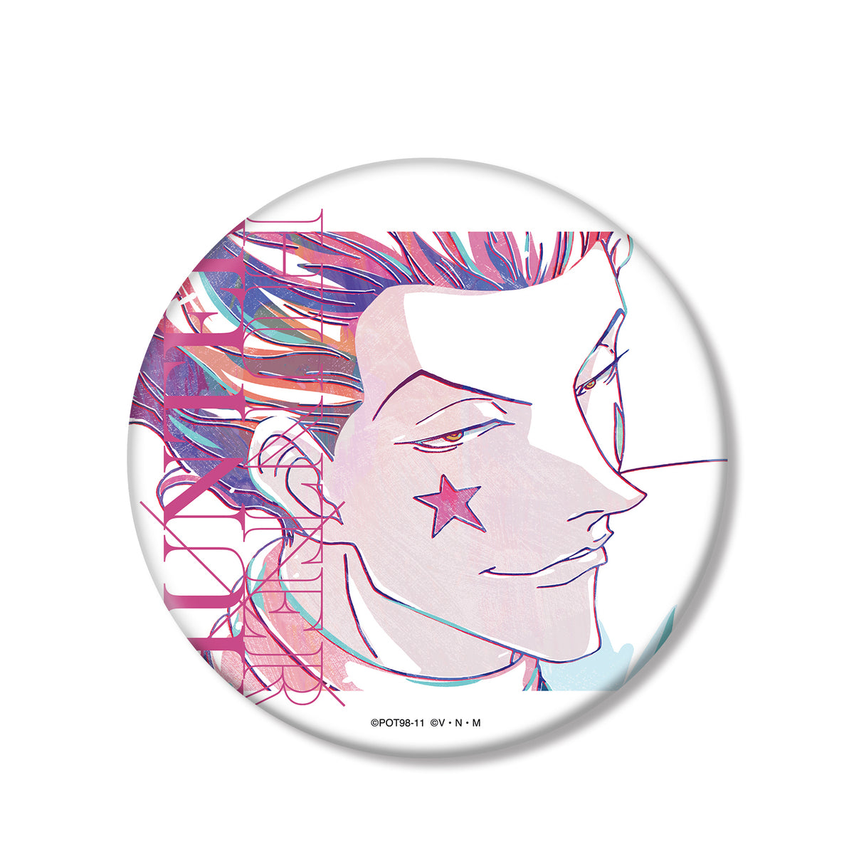 《HUNTER×HUNTER》ヒソカ Ani-Art BIG 襟章
