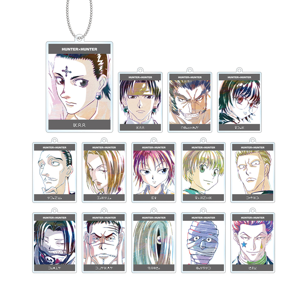 《HUNTER×HUNTER》盲抽 Ani-Art 第2彈 亞加力鑰匙圈 隨機 共14款 (單件)
