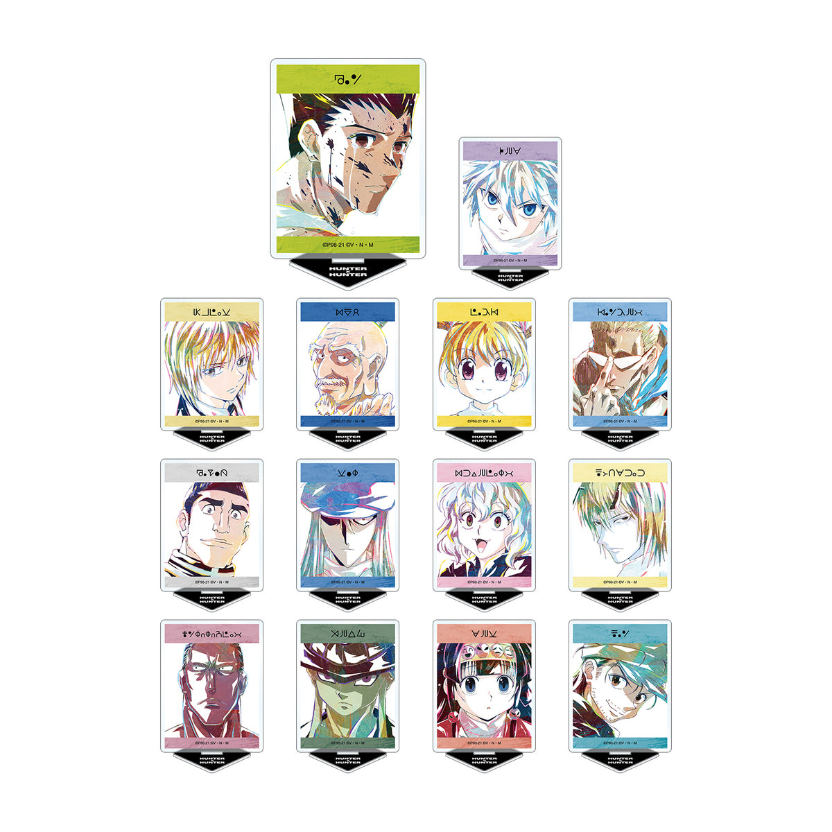 《HUNTER×HUNTER》盲抽 Ani-Art 第3彈 亞加力立牌 隨機 共14款 (單件)