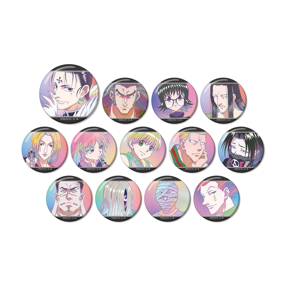 《HUNTER×HUNTER》盲抽 Ani-Art clear label 襟章 ver.B 隨機 共13款 (單件)