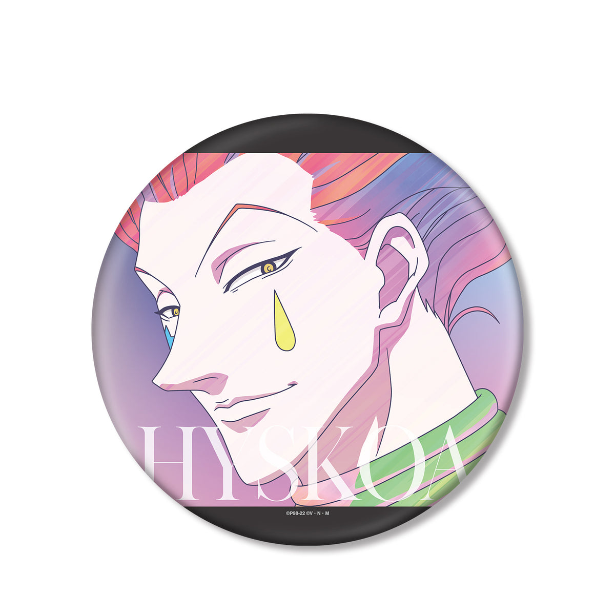 《HUNTER×HUNTER》ヒソカ Ani-Art clear label BIG 襟章