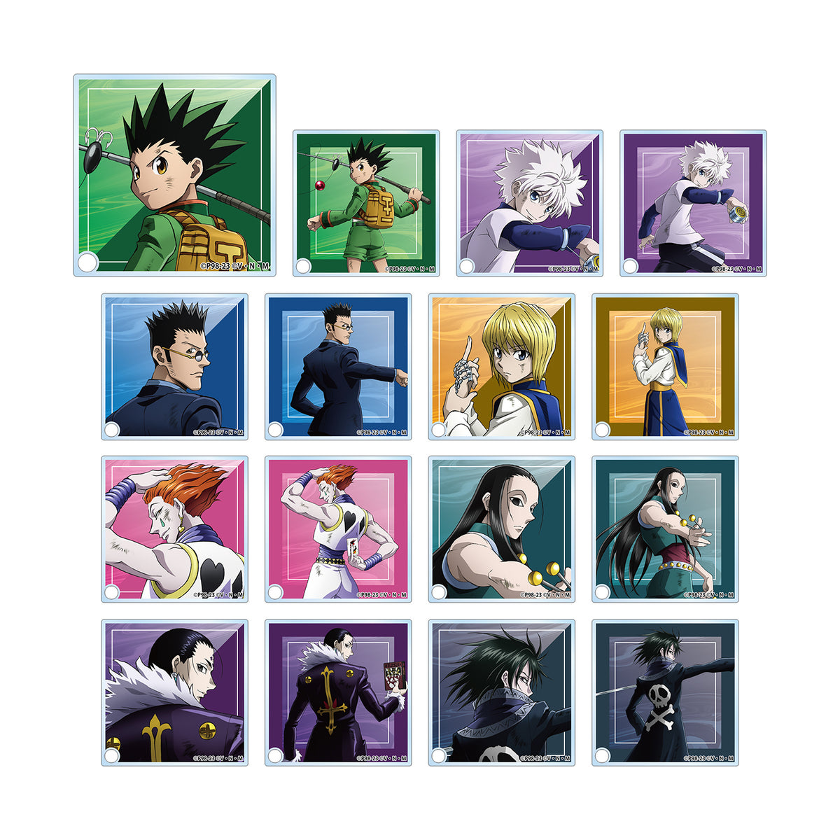 《HUNTER×HUNTER》新繪 戰鬥背影 ver. 盲抽亞加力立板 隨機 共16款 (單件)