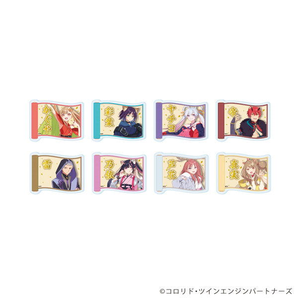 亞加力襟章《超時空輝耀姬！》01/盲盒（隨機 共8款）（官方插畫）