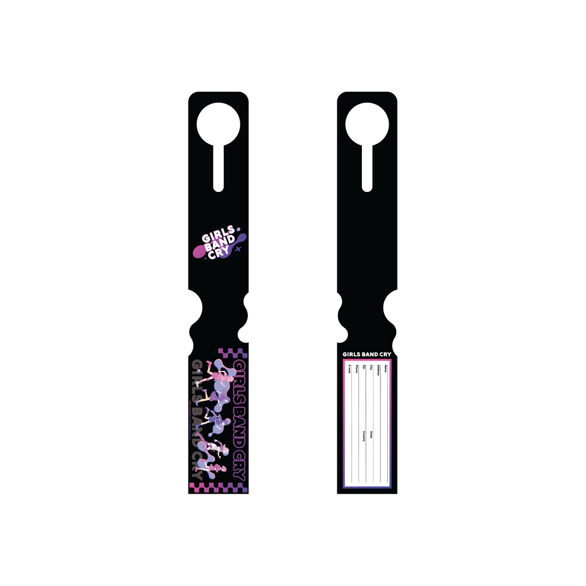 GIRLS BAND CRY POP UP STORE (HONG KONG) 行李吊牌
