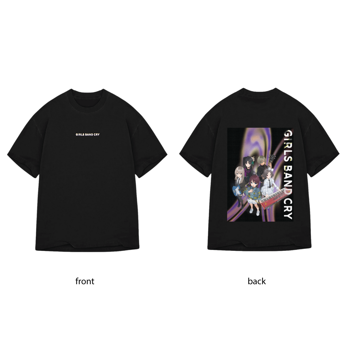 GIRLS BAND CRY POP UP STORE (HONG KONG) T-shirt C – 全員