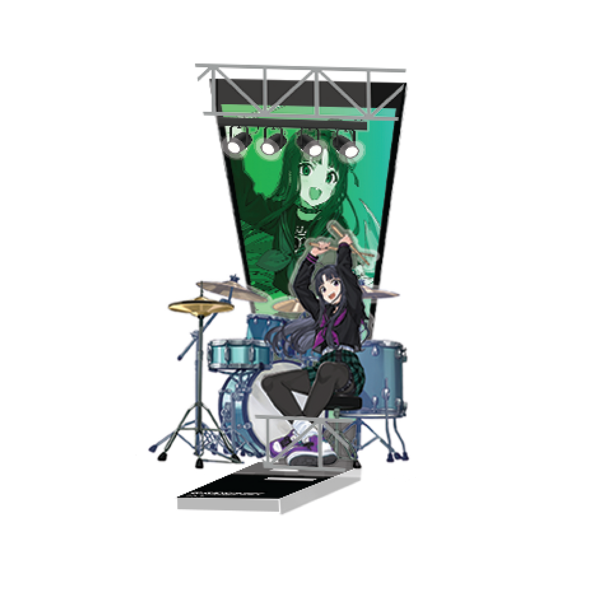 GIRLS BAND CRY POP UP STORE (HONG KONG) Acrylic Diorama Stand