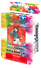 Bushiroad Weiss Schwarz《Girls Band Cry》試玩卡組 (盒)