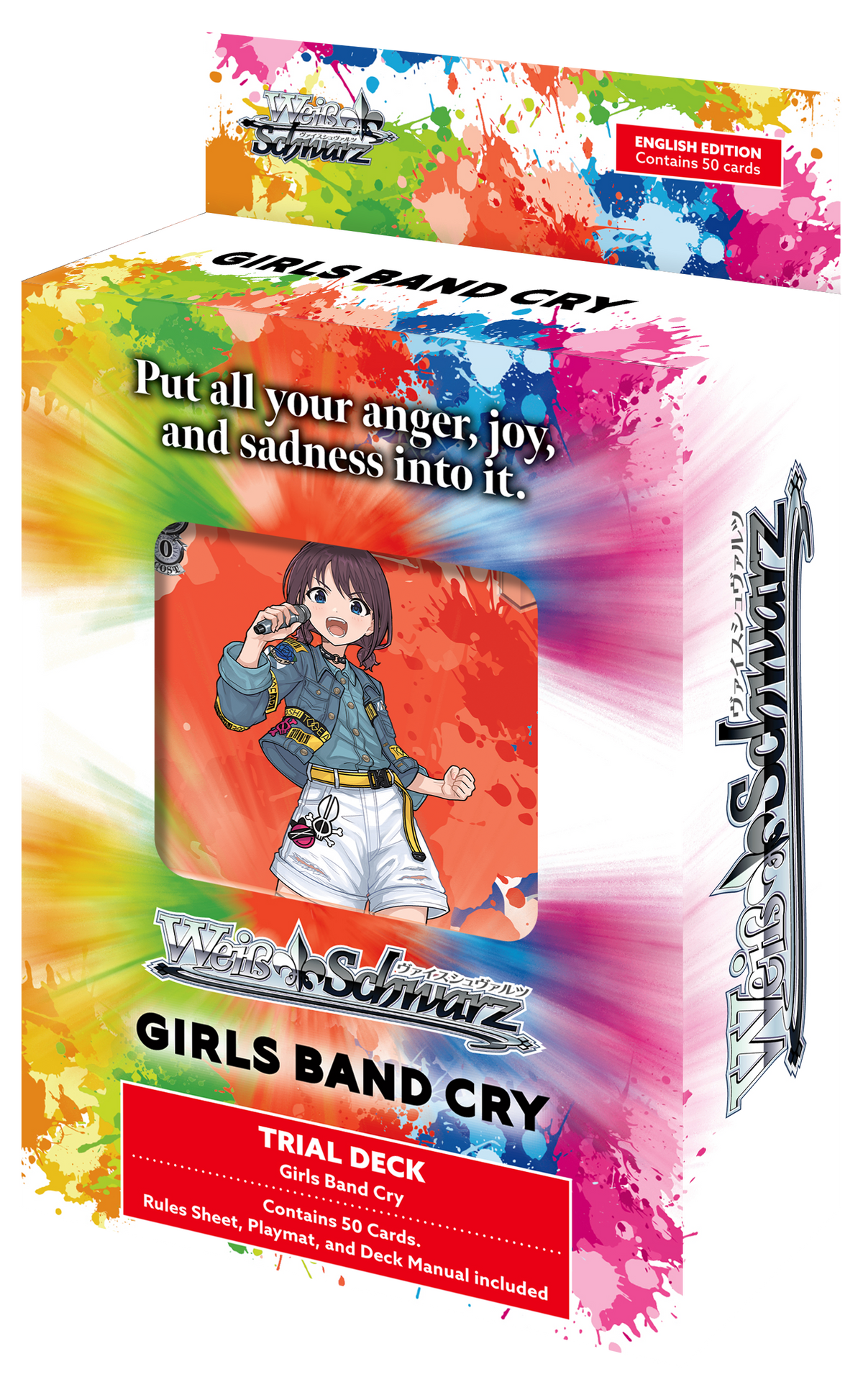 Bushiroad Weiss Schwarz《Girls Band Cry》試玩卡組 (盒)