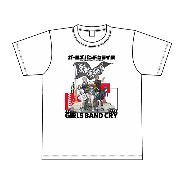 GIRLS BAND CRY展 T恤 - 第1彈視覺圖
